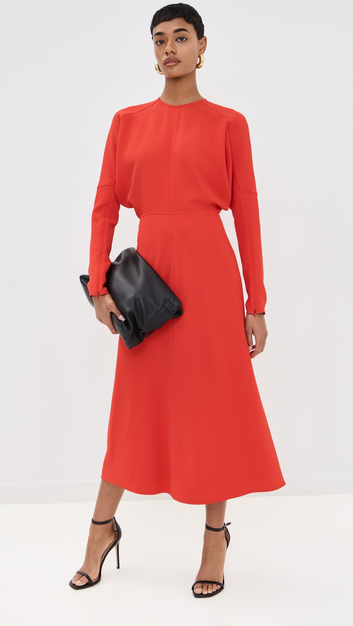 Dolman Midi Dress - 4