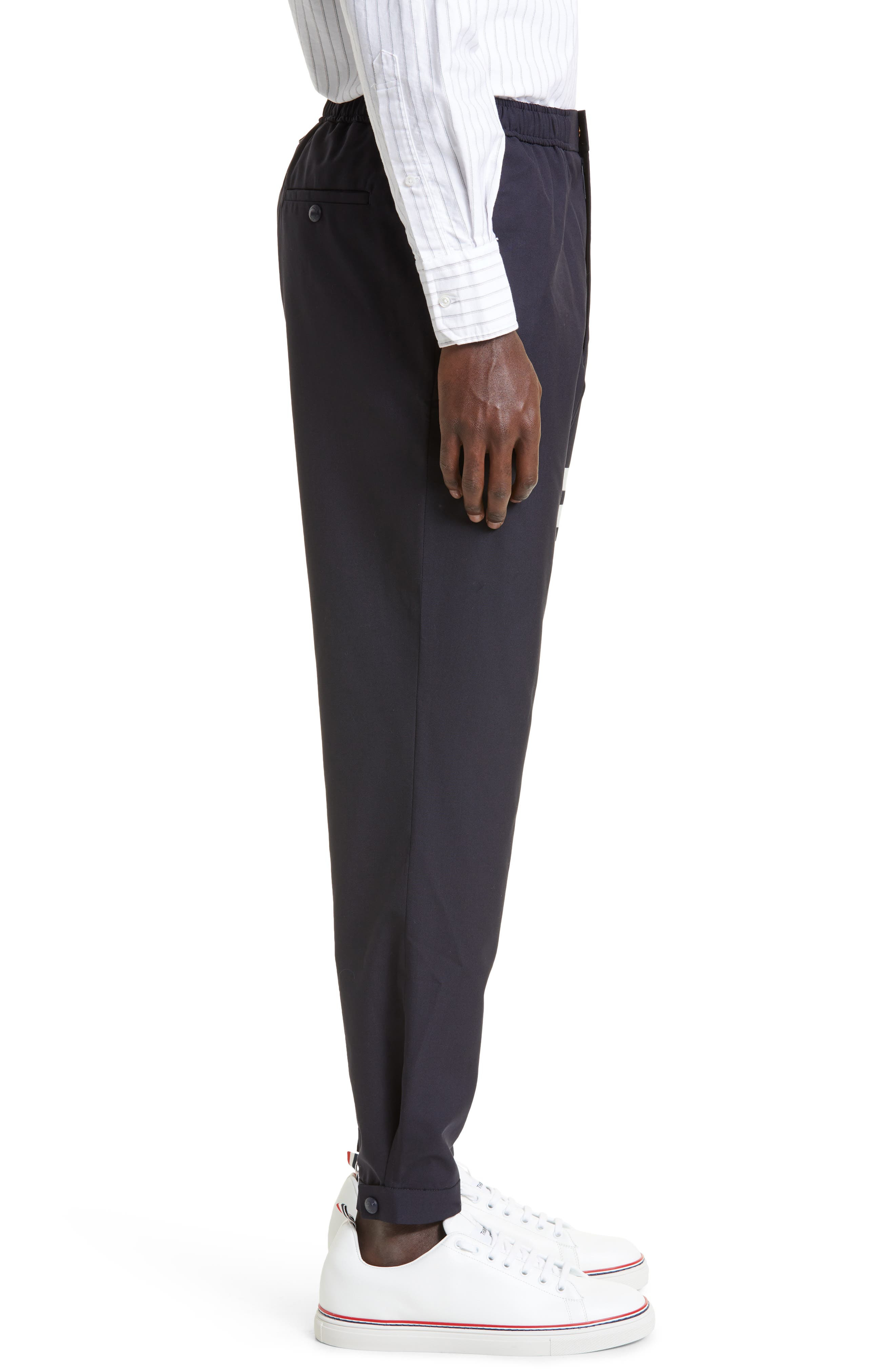 4-Bar Wool Track Pants - 4