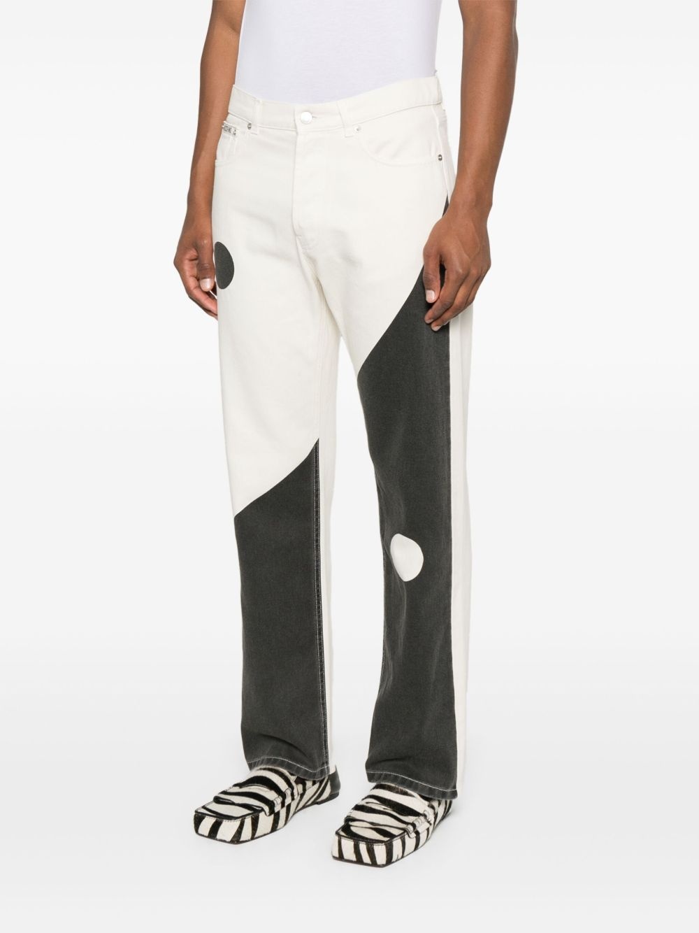 two-tone jeans - 3