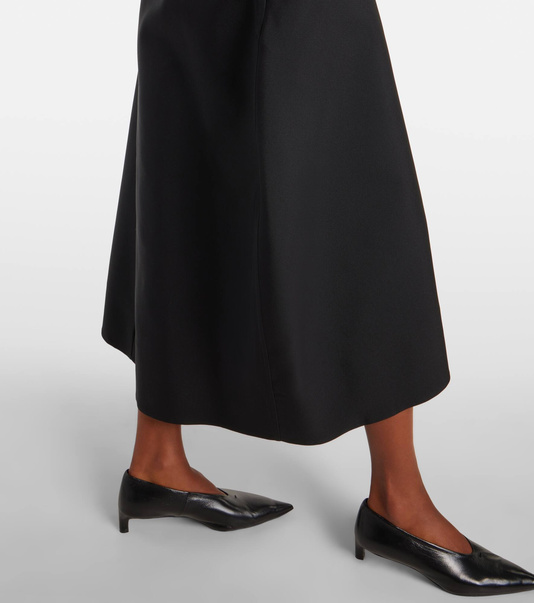 Gabardine midi dress - 6