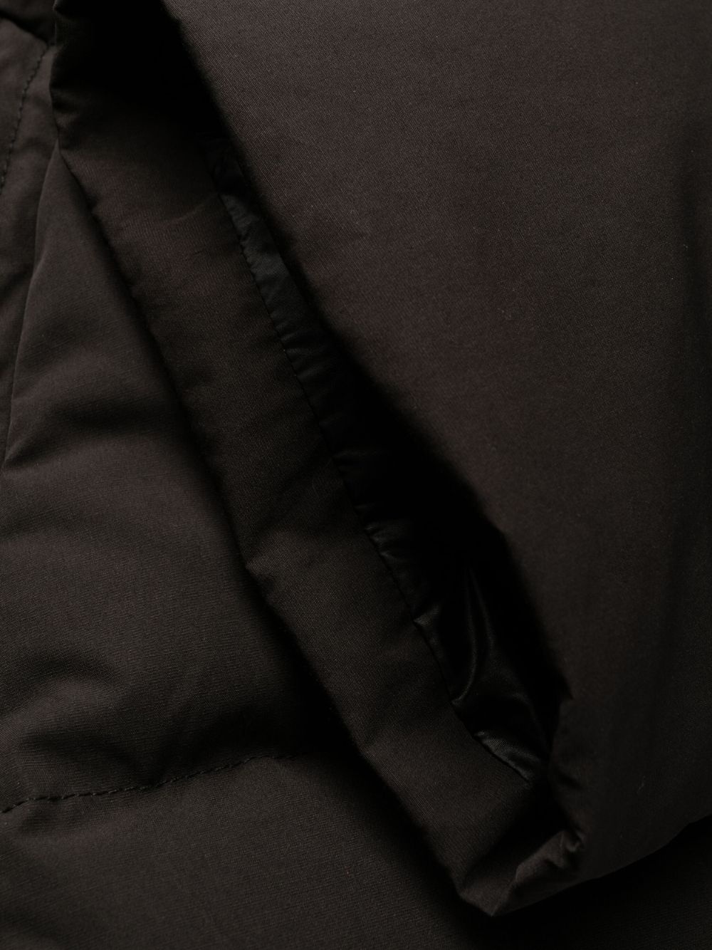 belted wrap down jacket - 5