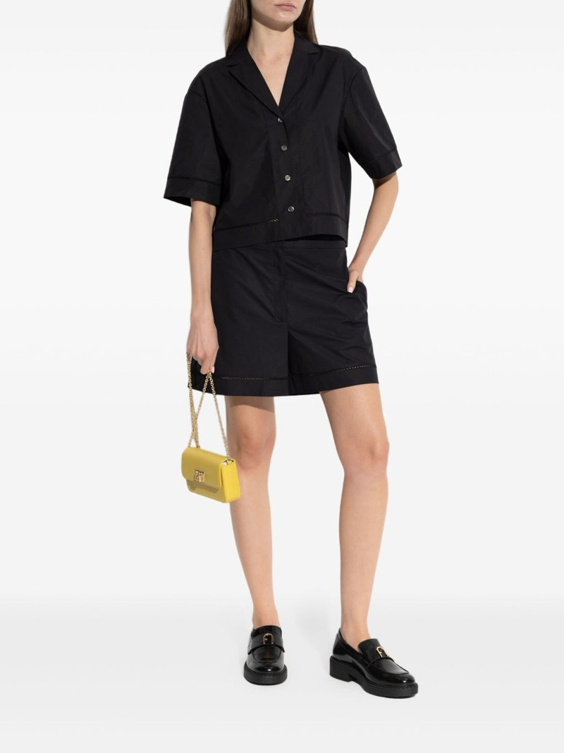 Theory short-sleeve collared shirt outlook