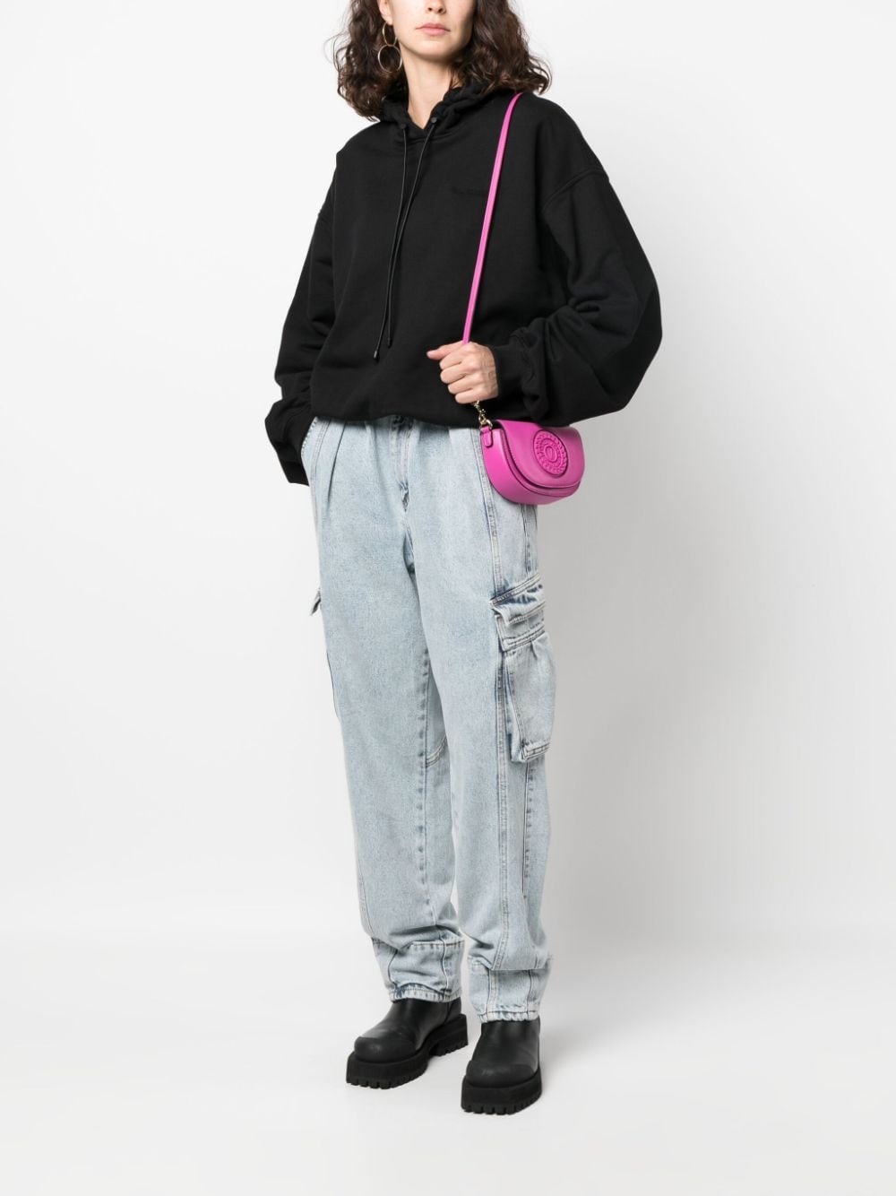 logo-embossed tote bag - 2