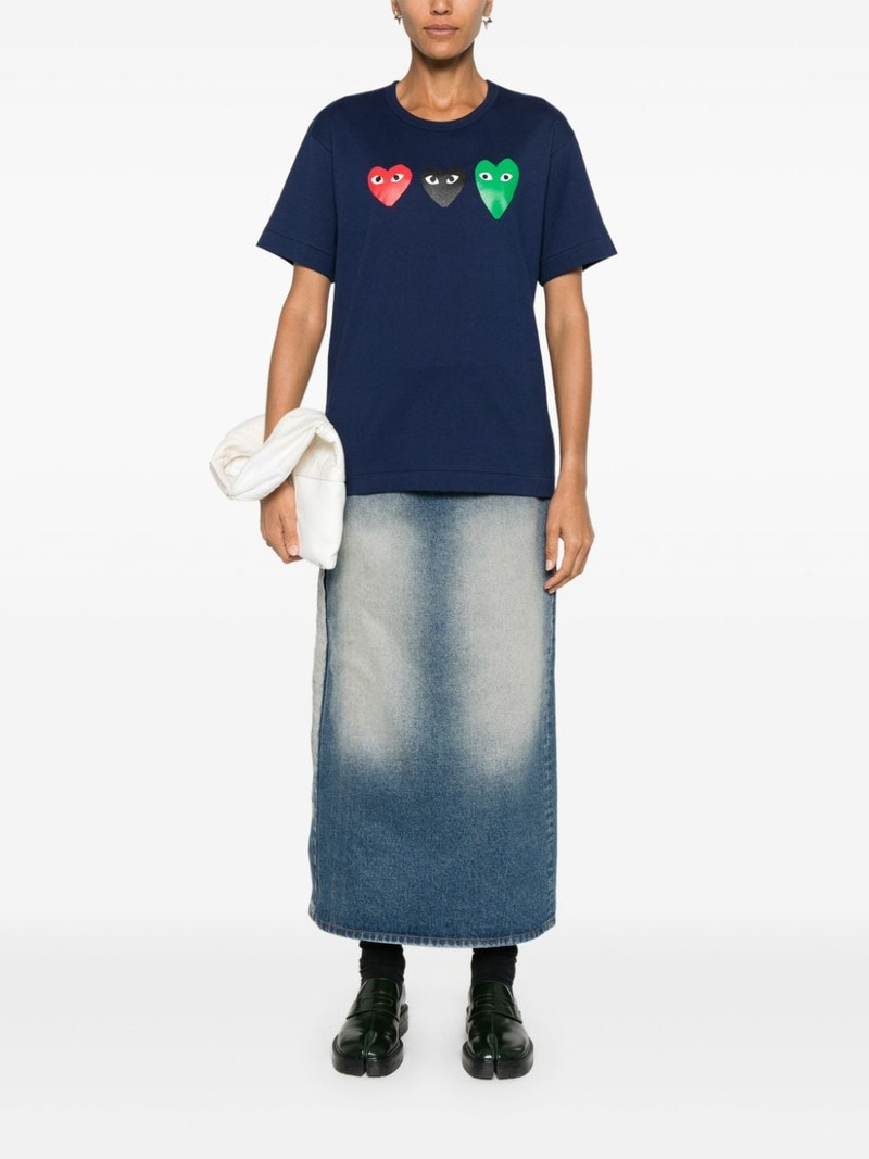 Comme des Garçons PLAY heart-print T-shirt outlook