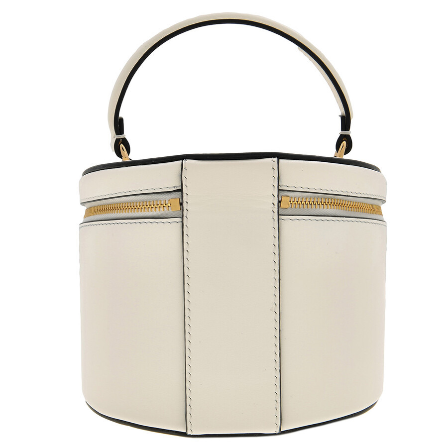 Valentino V Logo Signature Leather Vanity Case - 4