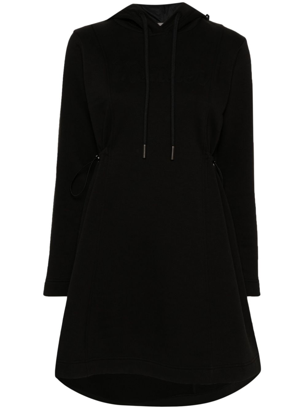 hooded mini dress - 1