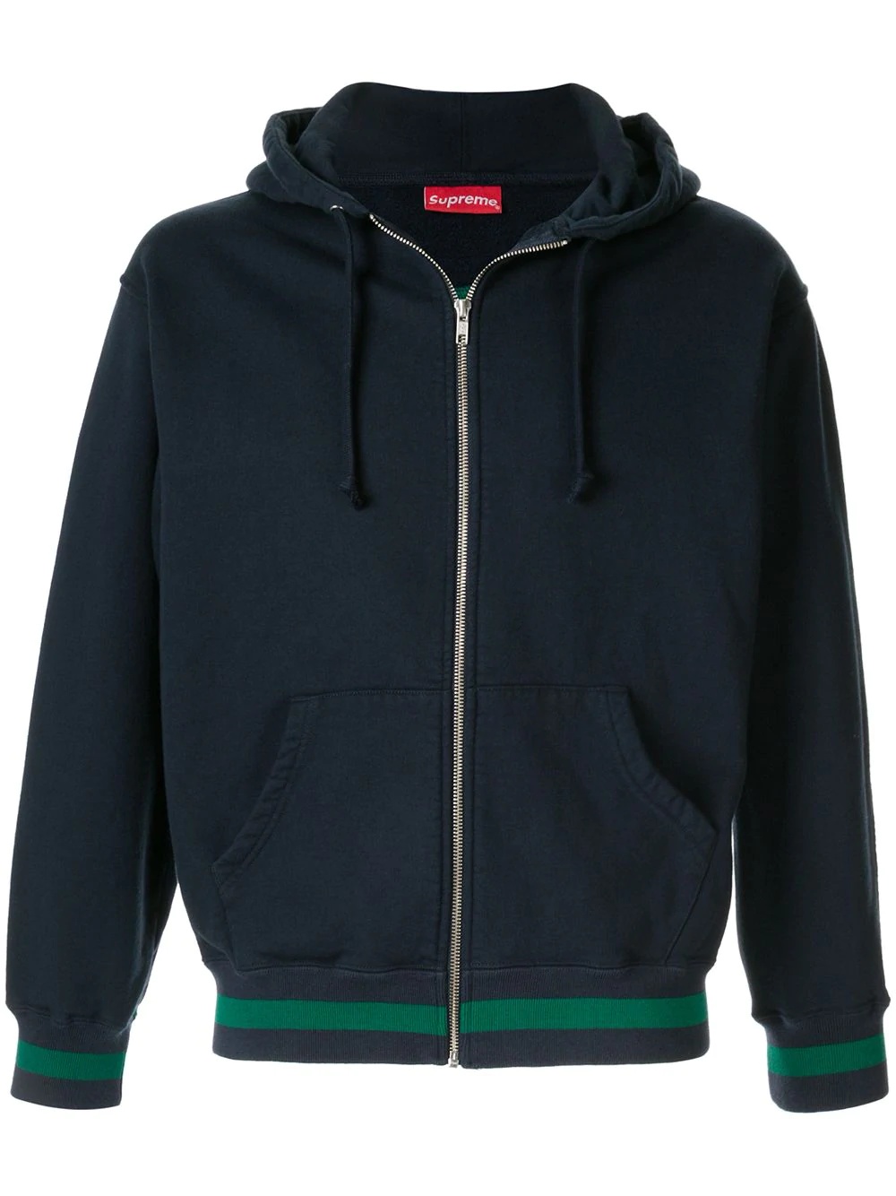 Old English stripe hoodie - 1