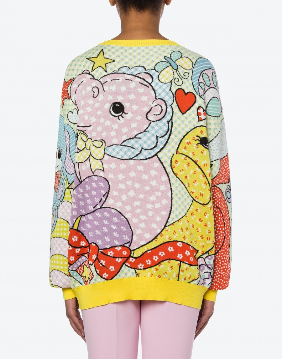 MENAGERIE COUTURE COTTON SWEATER - 3