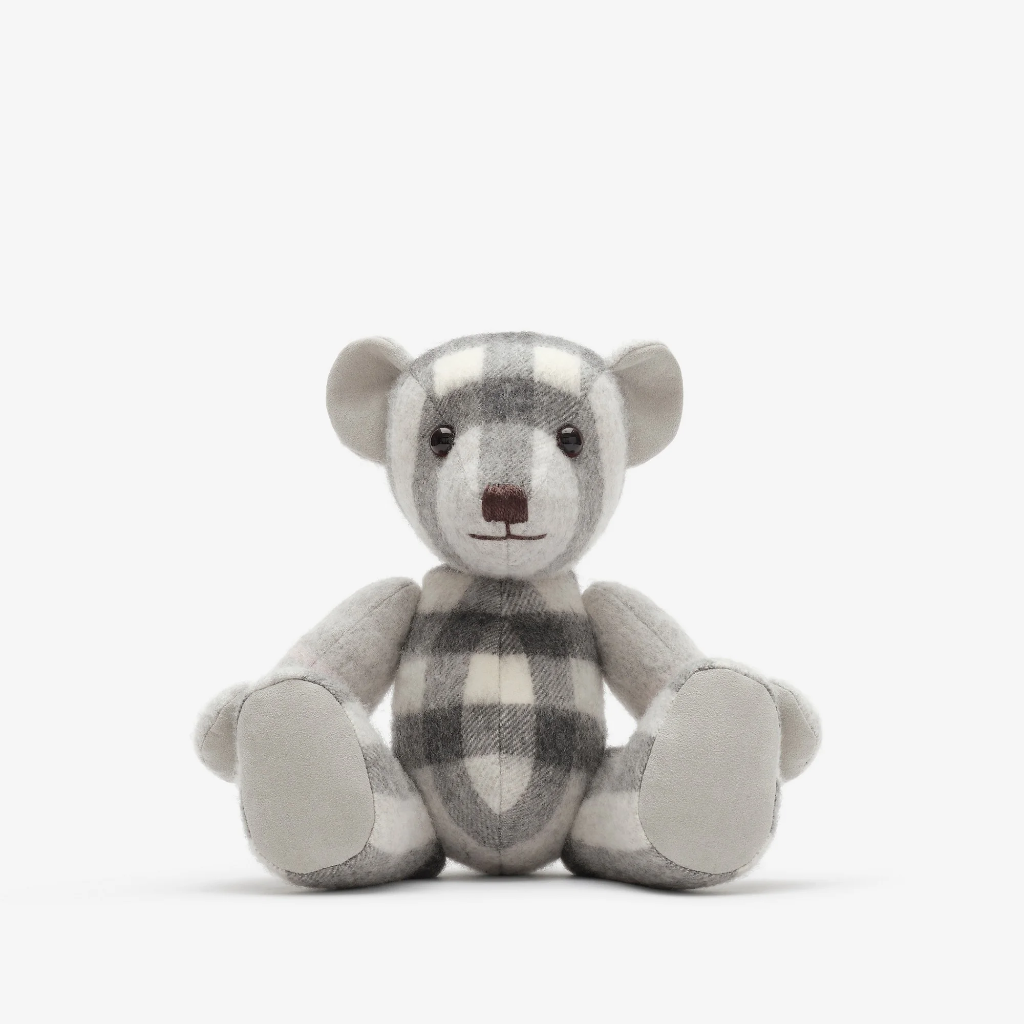 Check Cashmere Thomas Bear - 1