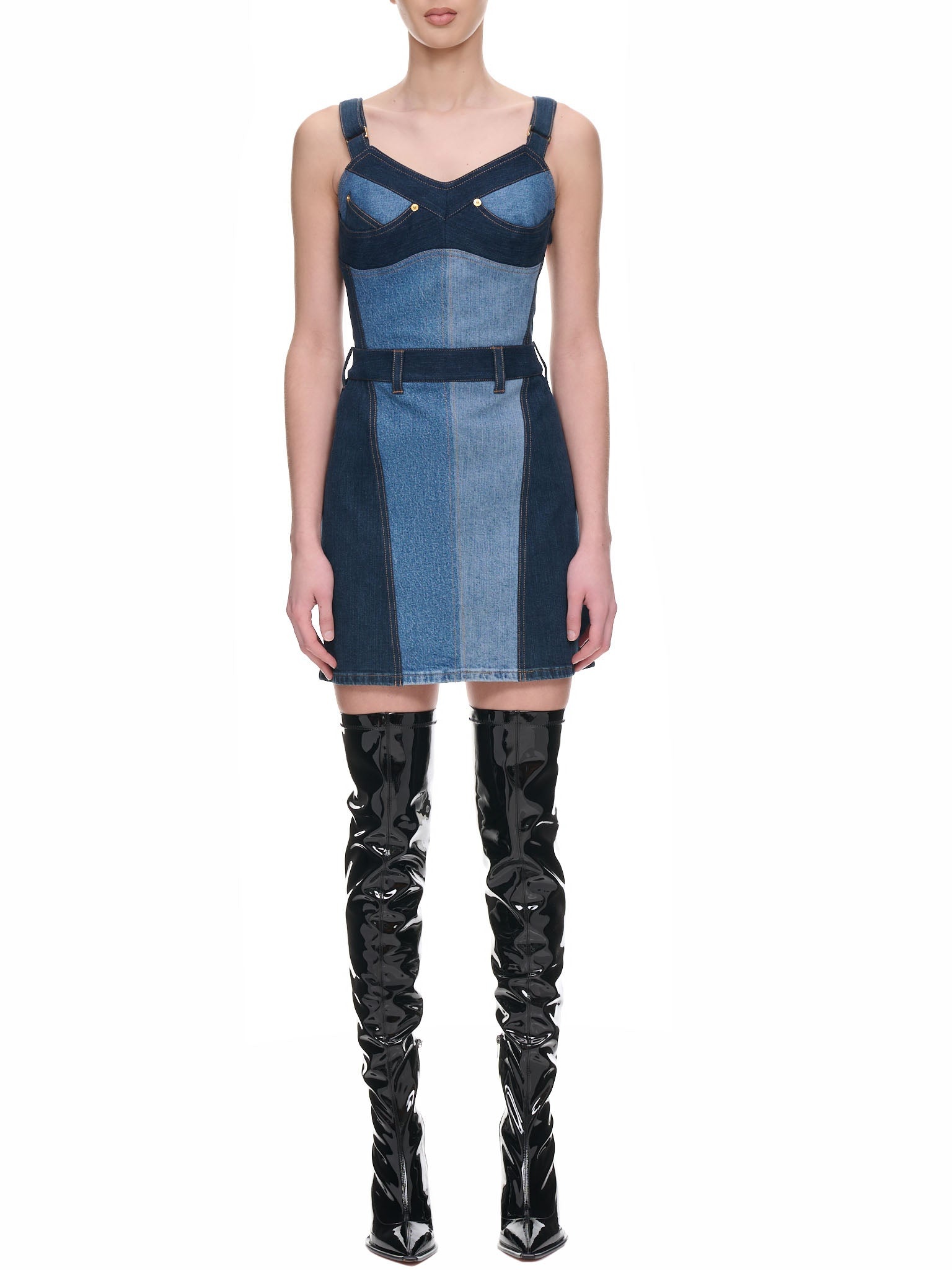 ワンピース MARINE SERRE Regenerated Denim Mini Dress Photoroom_20240706_115834.jpg?