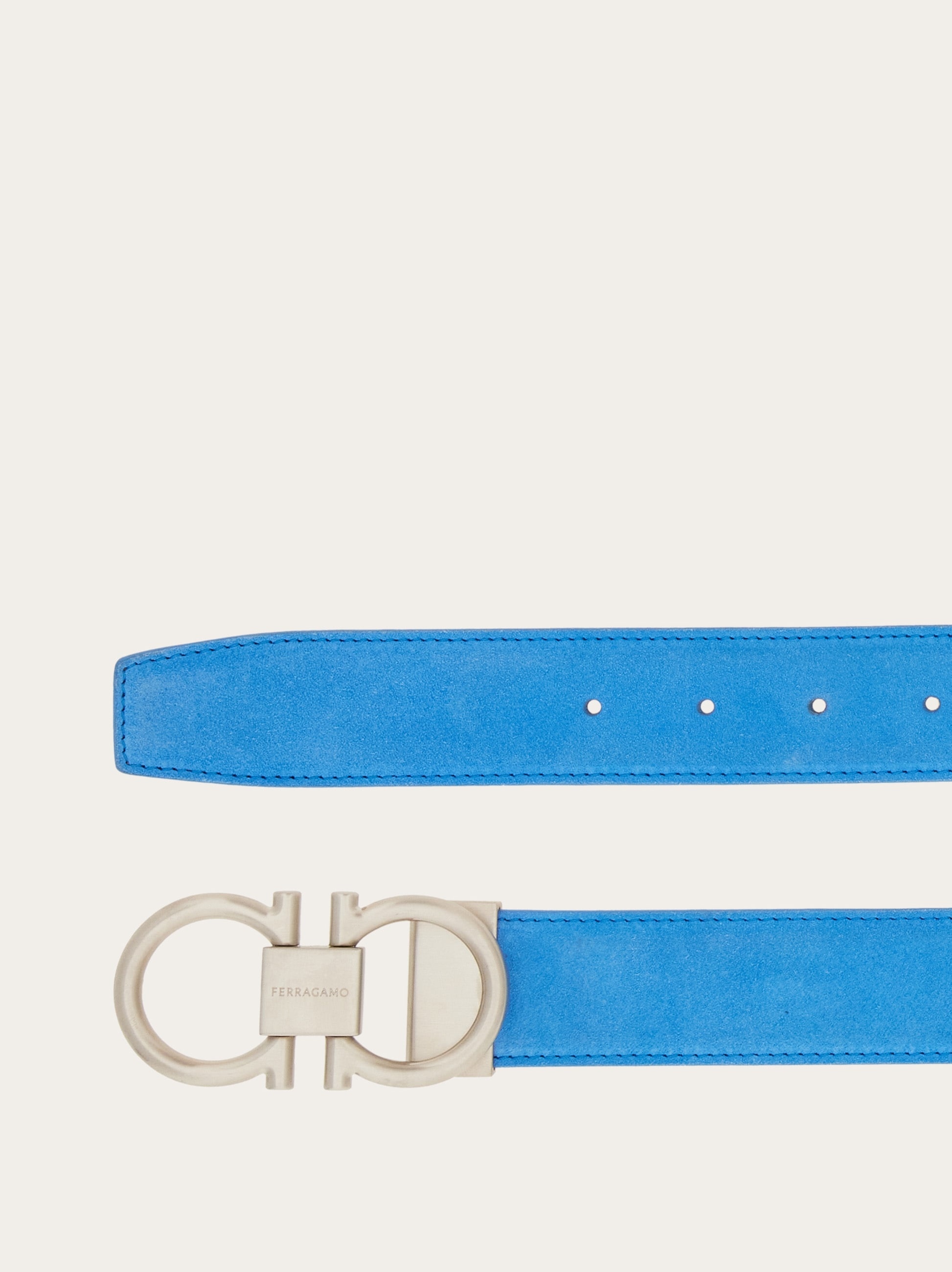 Adjustable Gancini belt - 2