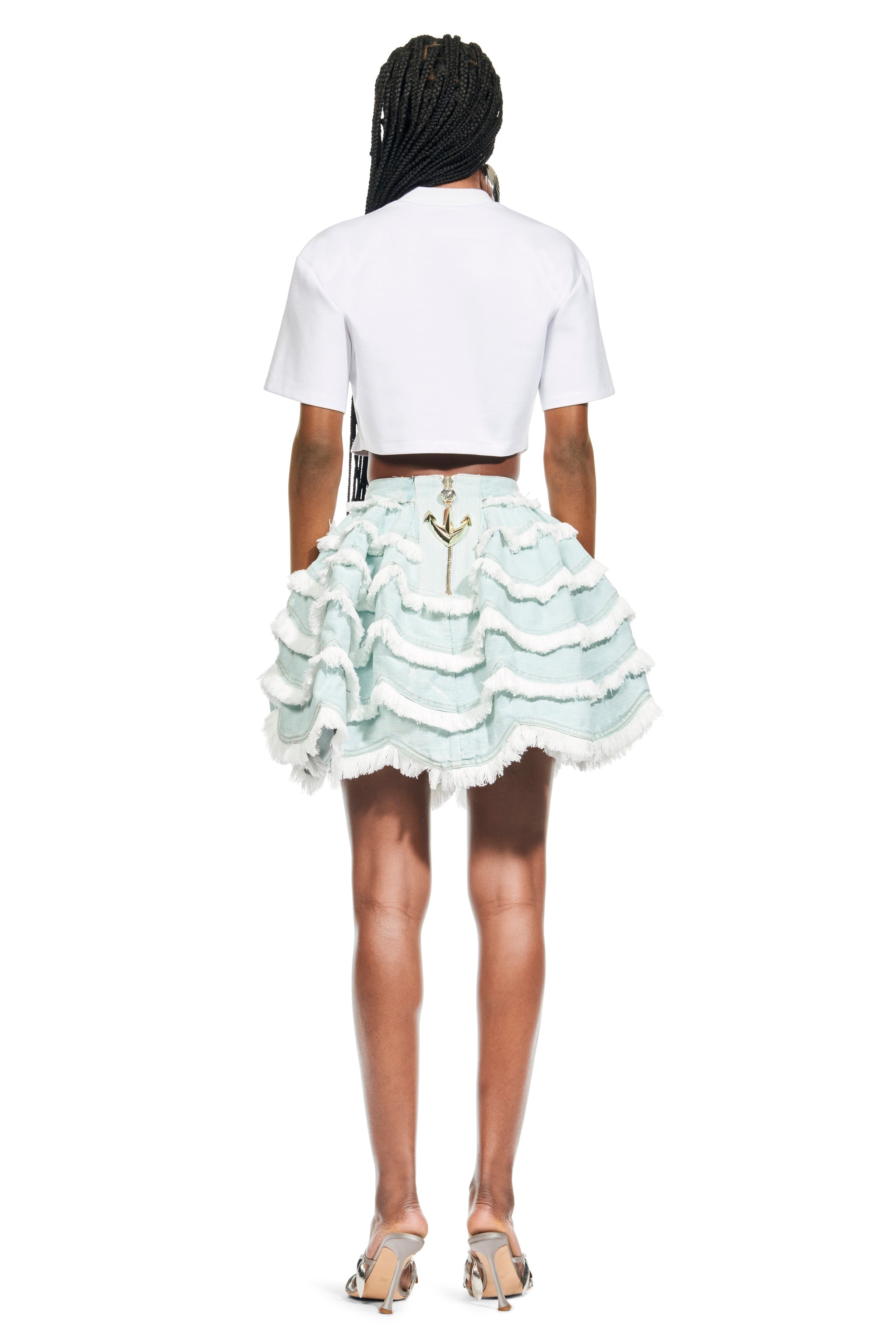 DECO BOW CROPPED T-SHIRT - 6