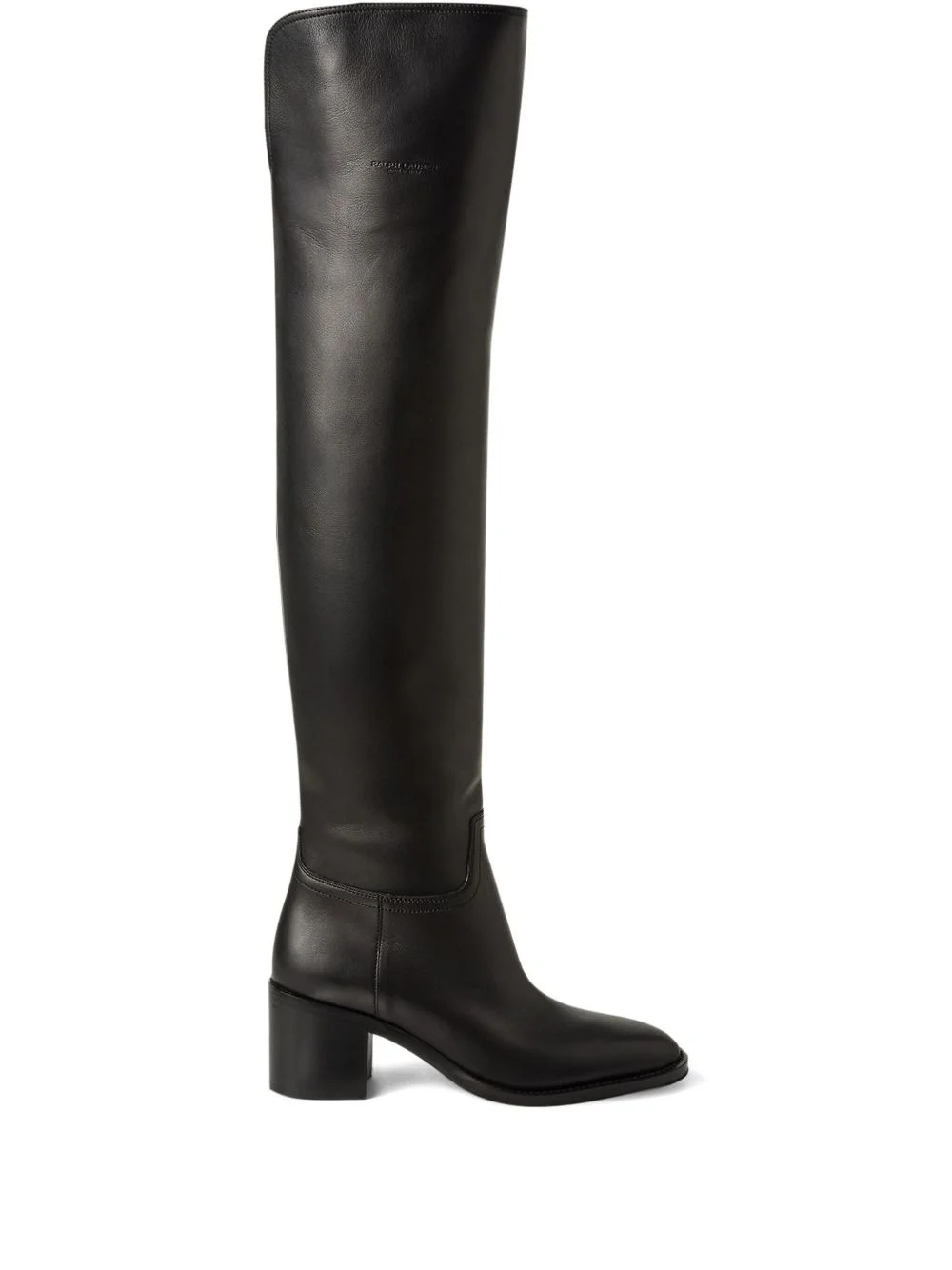55mm Barnet leather over-the-knee boots - 1