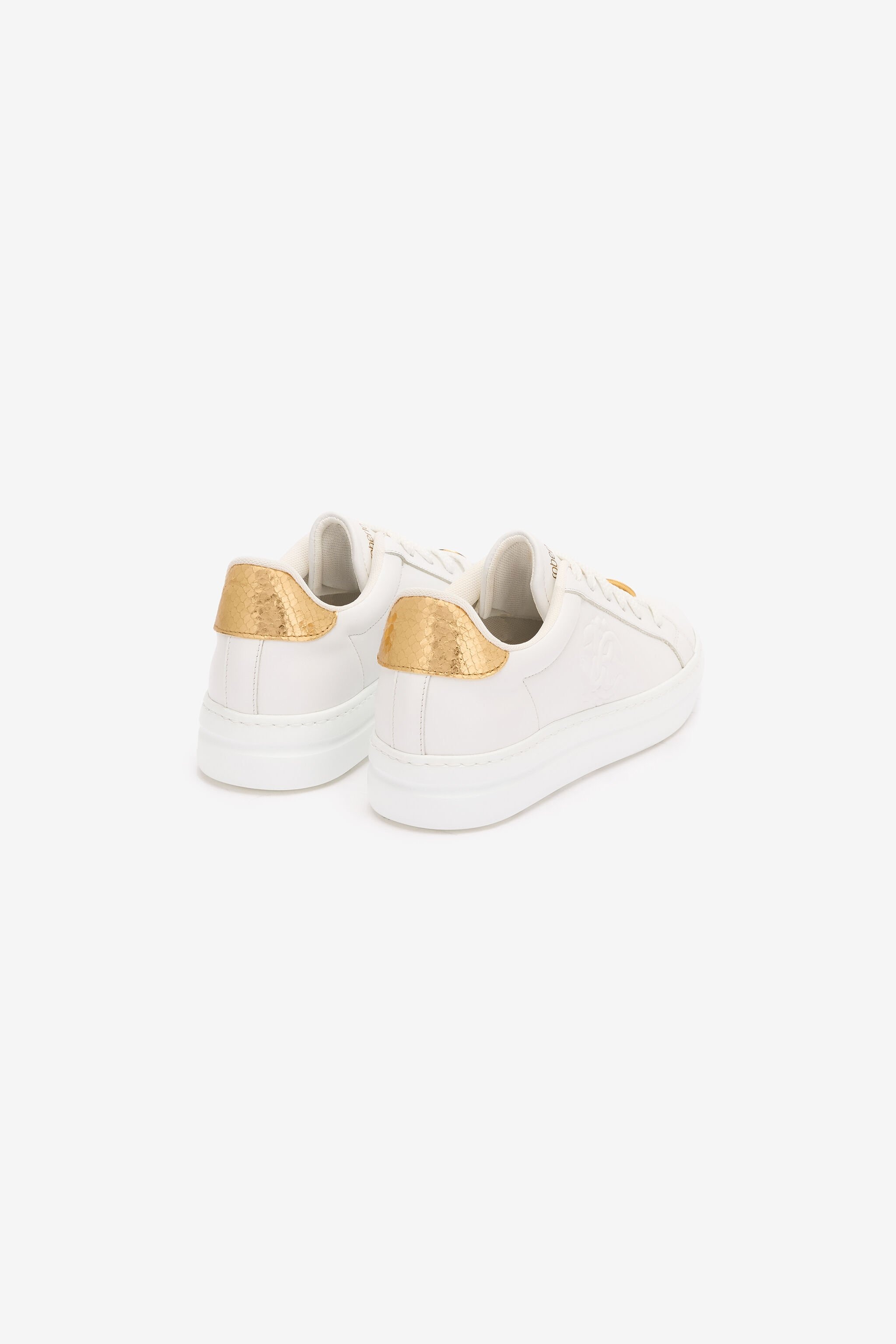 Sneakers With Snake Scale Back - 3