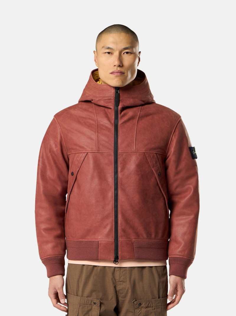 Stone Island 0100004 TEXTURED LEATHER outlook