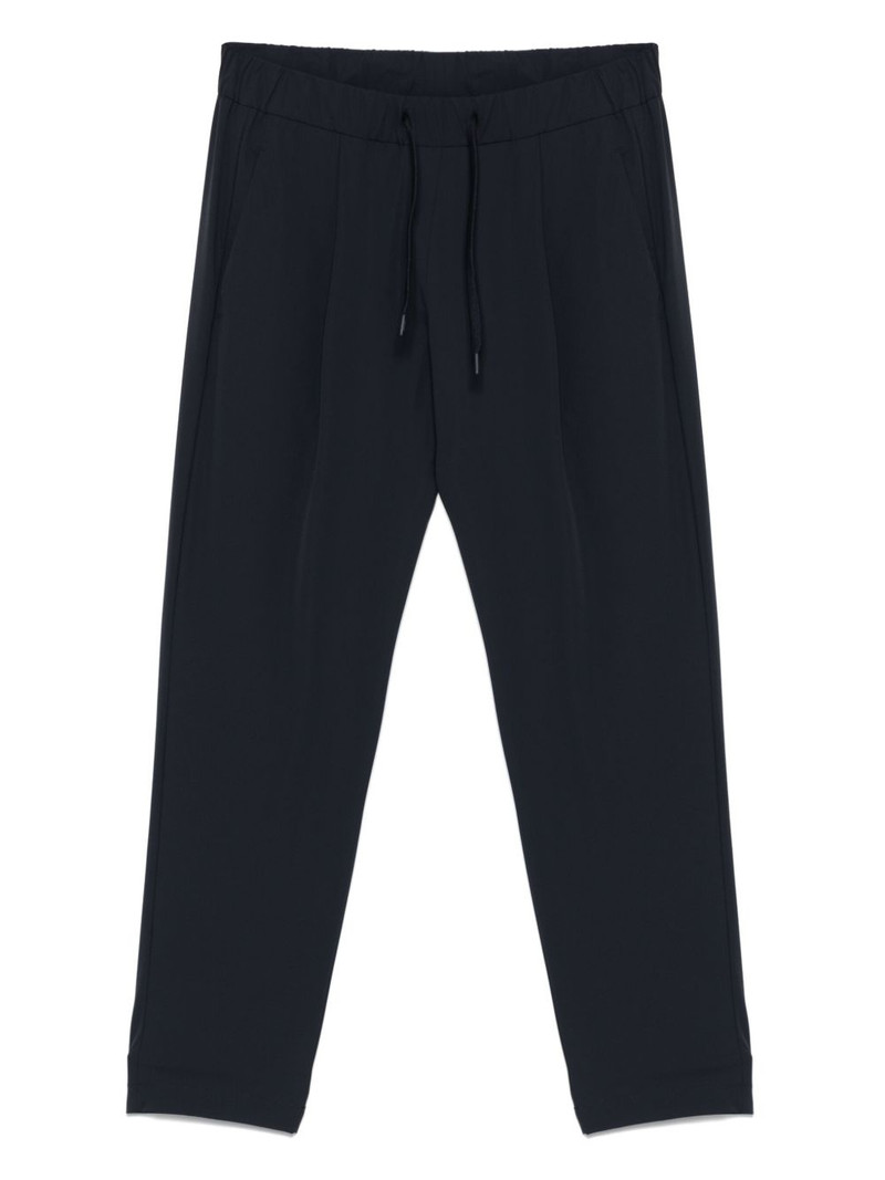 logo-appliqué trousers 1