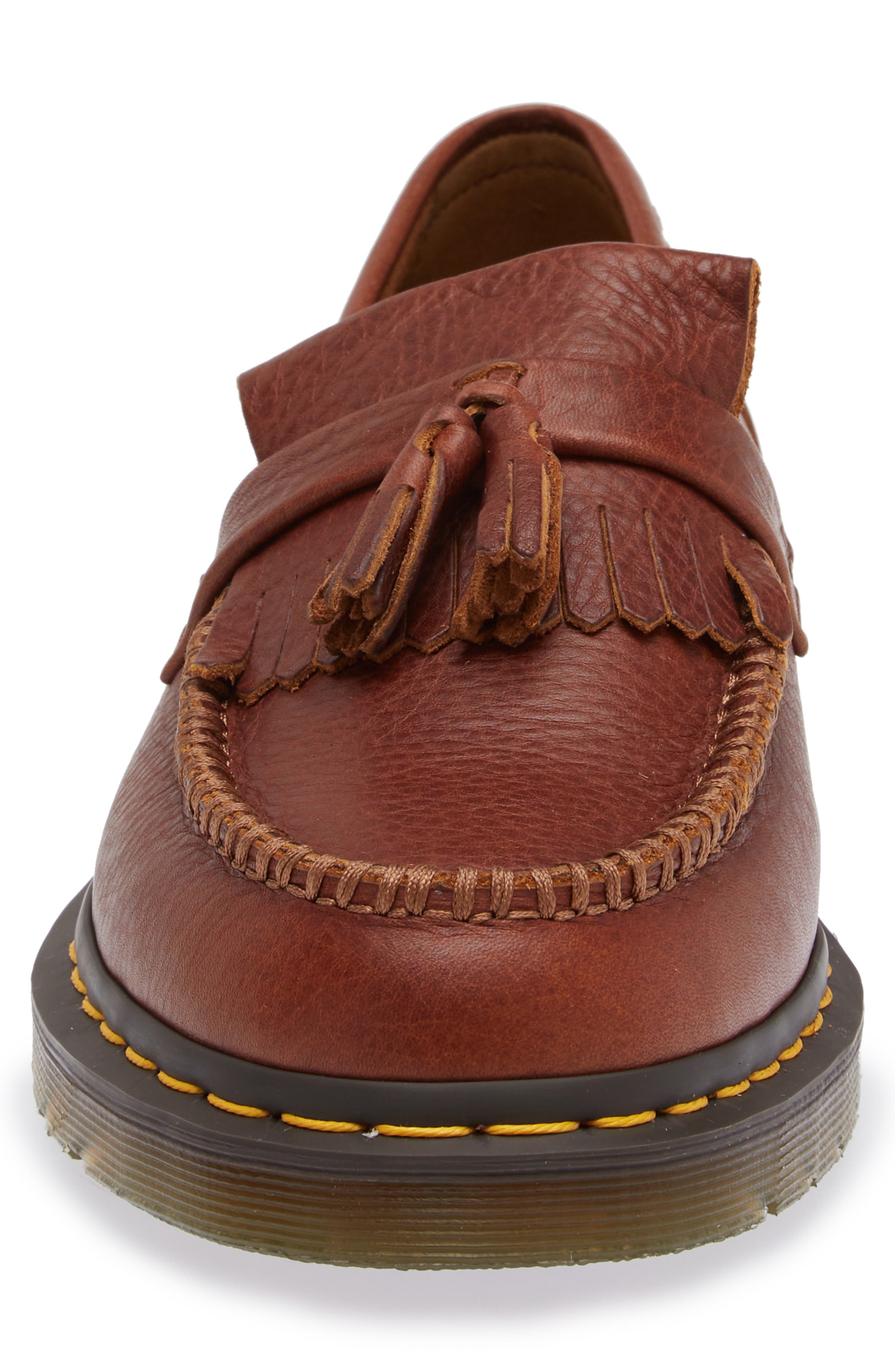 Dr. Martens Adrian Kiltie Tassel Loafer in Cashew Ambassador at Nordstrom - 4
