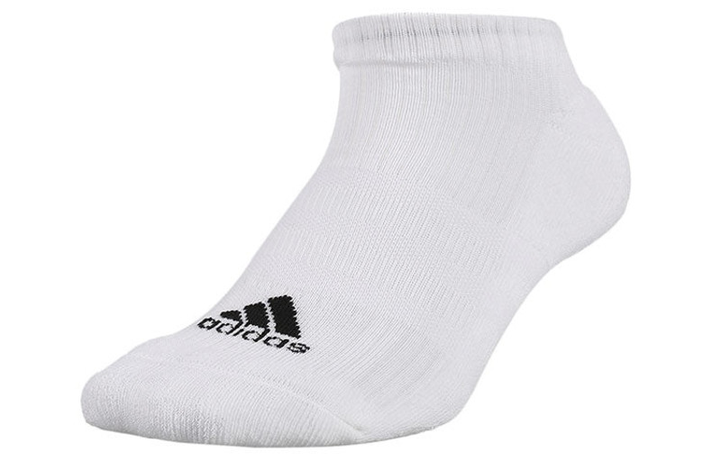 adidas 3-Stripes No-Show Socks 3 Pairs Black/White/Grey AA2281 4