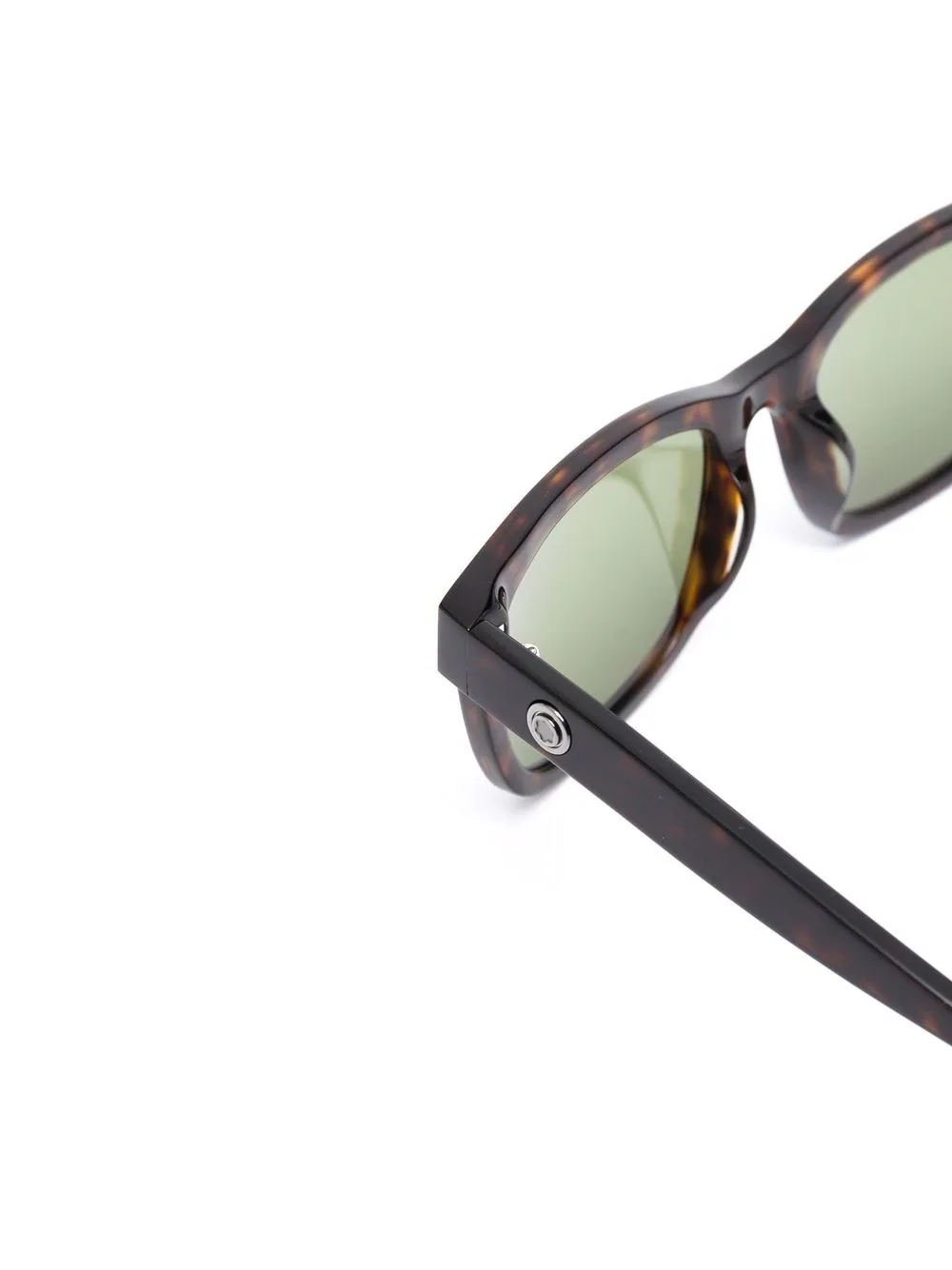 tortoiseshell-effect oversize-frame sunglasses - 3