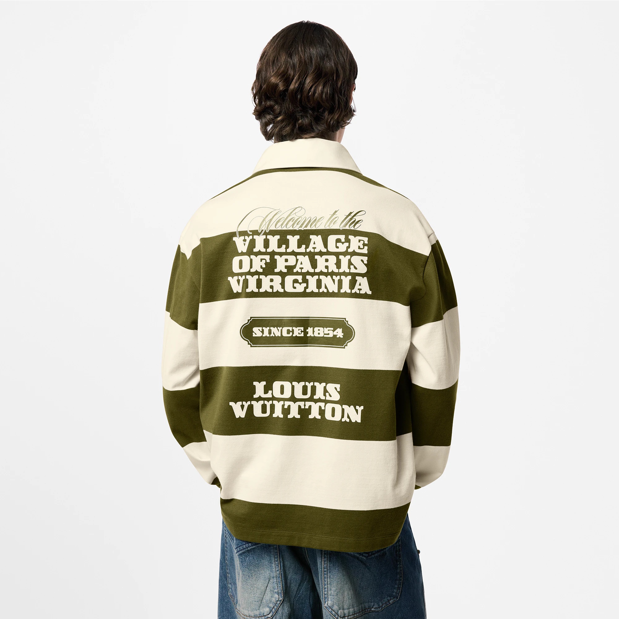 Long-Sleeved Cotton Rugby Polo - 5
