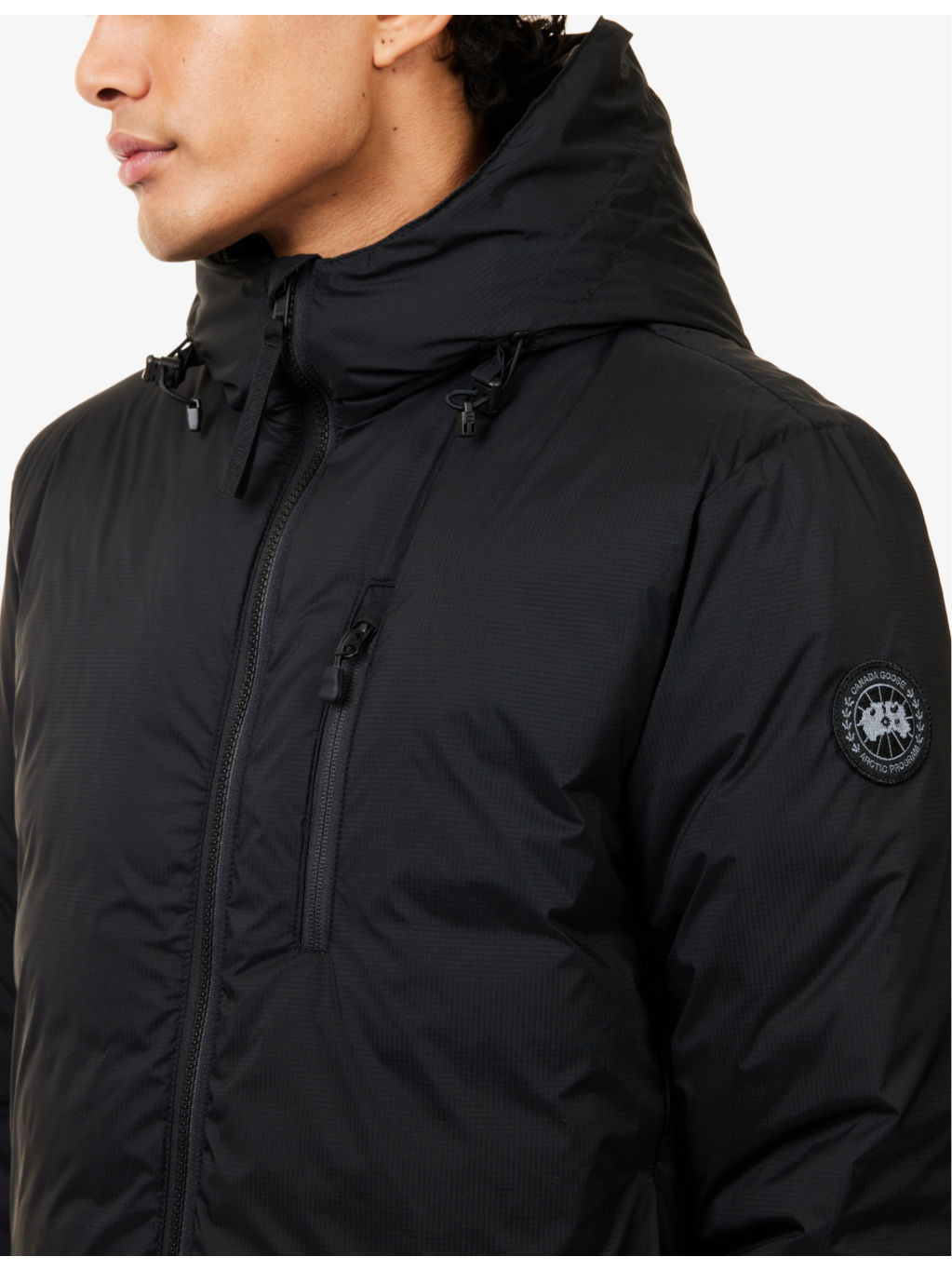 Lodge Brand-Patch Regular-Fit Shell Jacket - 5