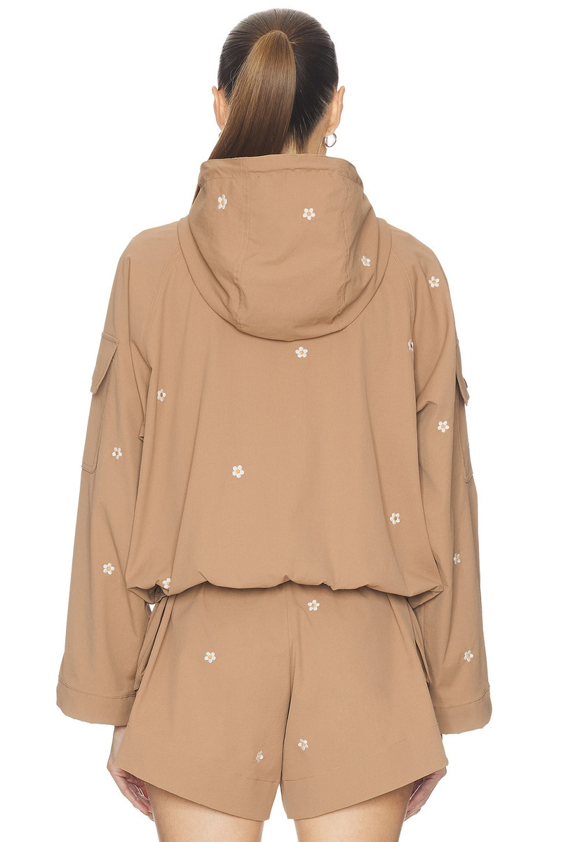 THE GREAT. The Embroidered Trailhead Pullover outlook