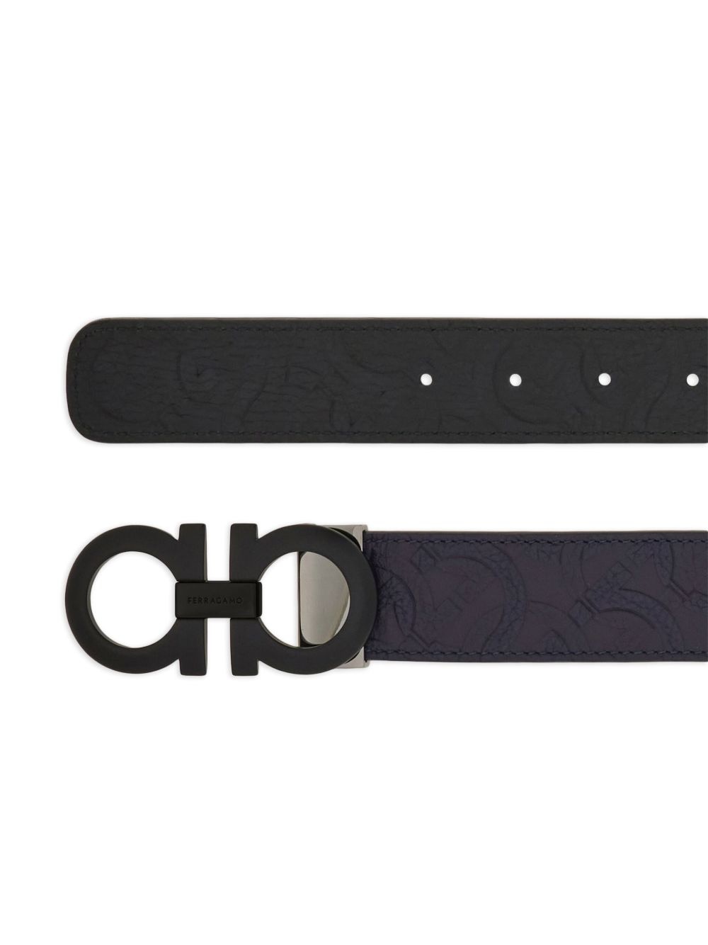reversible Gancini belt - 2