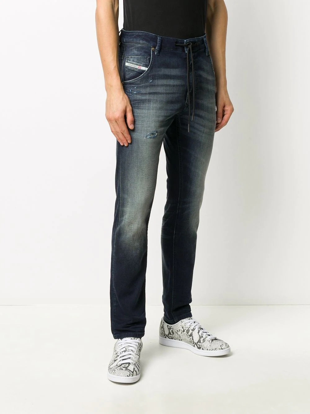 Krooley tapered drawstring jeans - 3