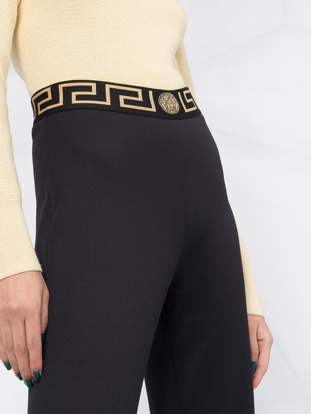 Medusa Greca border track pants - 3