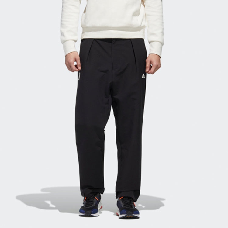 Men's adidas Wj Pt Wv Sports Stylish Black Long Pants/Trousers GM4484 - 3