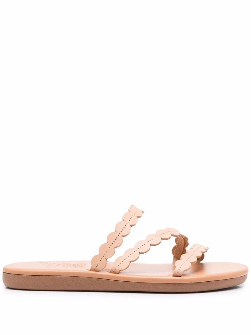 leather slip on sandals 1