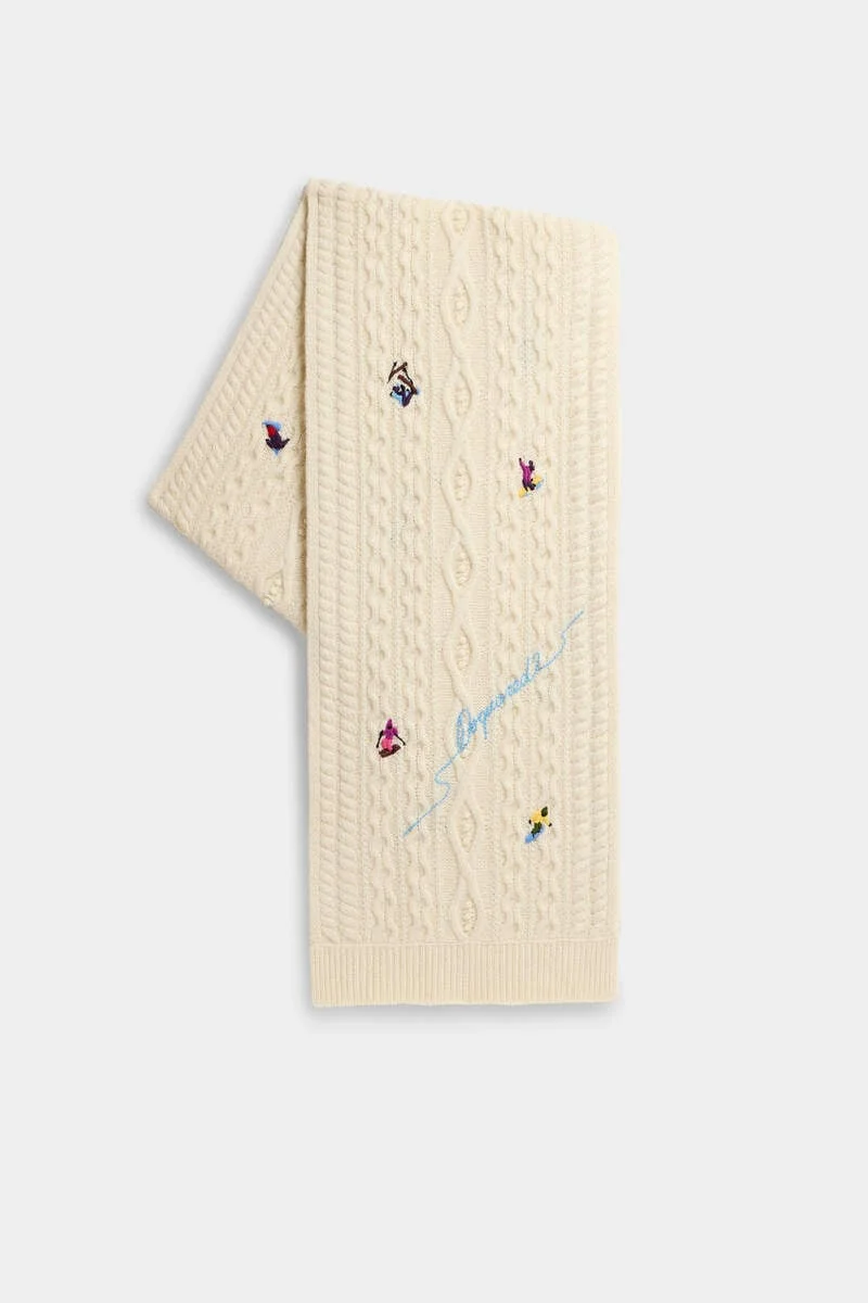 APRÈS SKI KNIT SCARF - 1