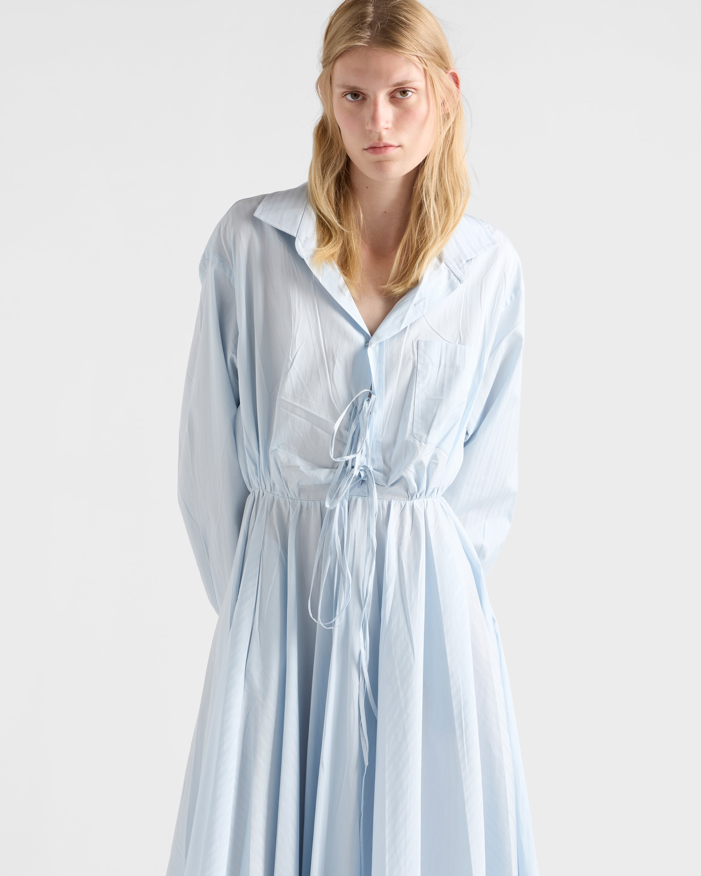 Cotton midi dress - 3