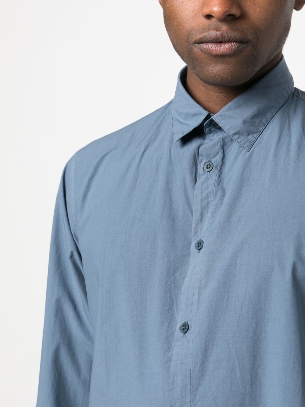 plain cotton shirt - 5