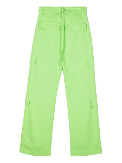 MSGM tapered cargo trousers outlook