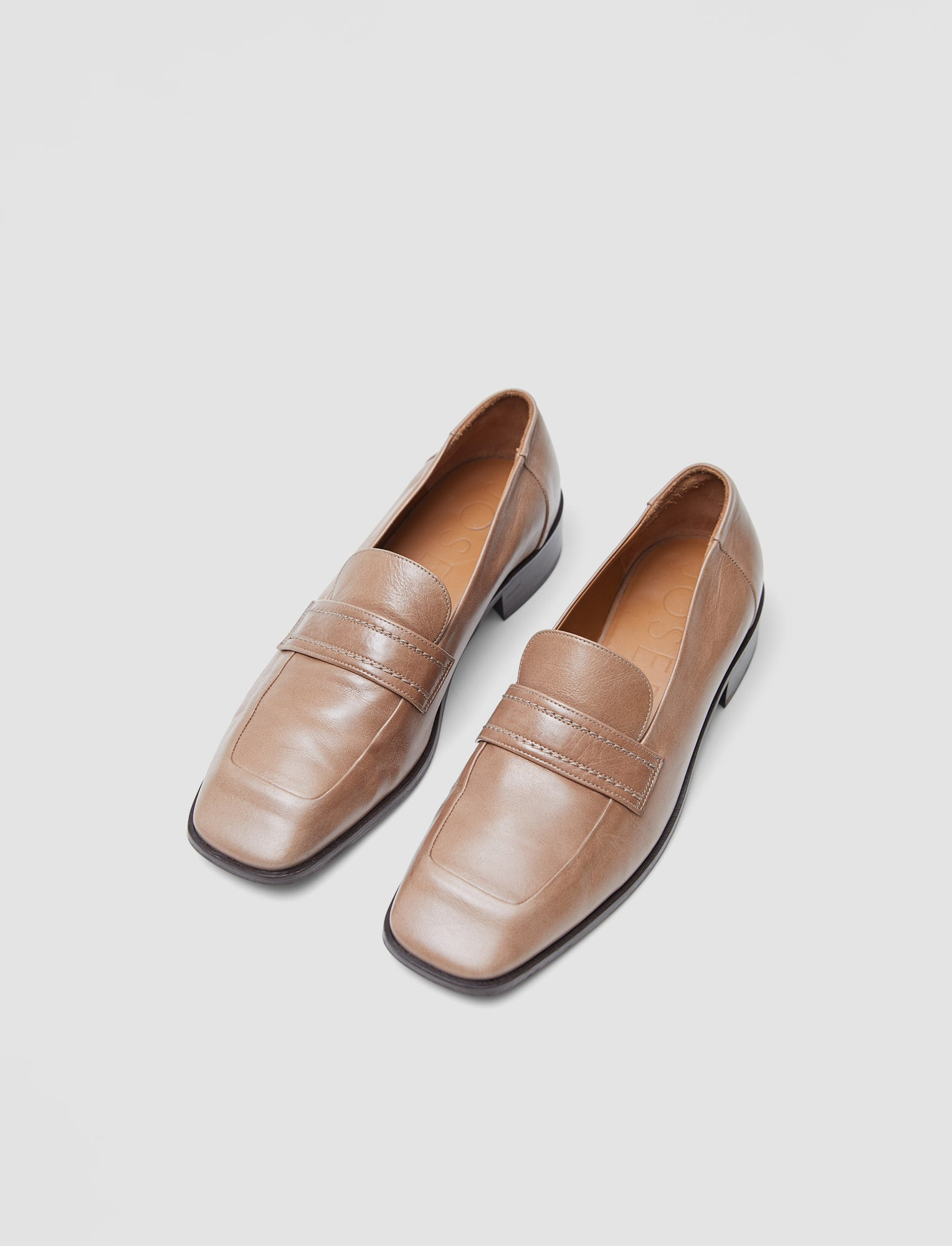 Leather Penny Loafers - 3