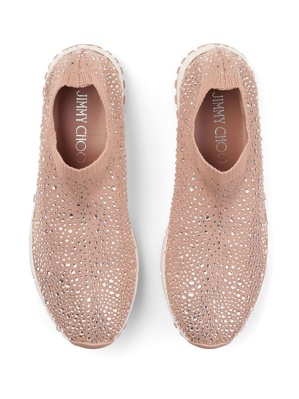 Verona crystal-embellished sneakers - 4