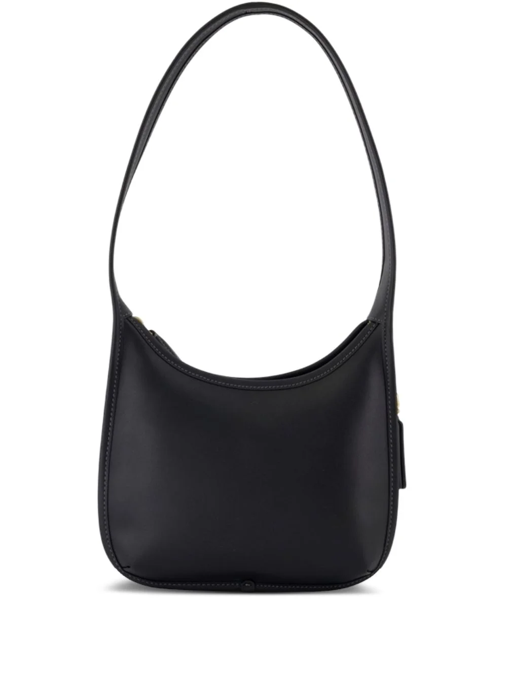 top-handle calfskin shoulder bag - 1