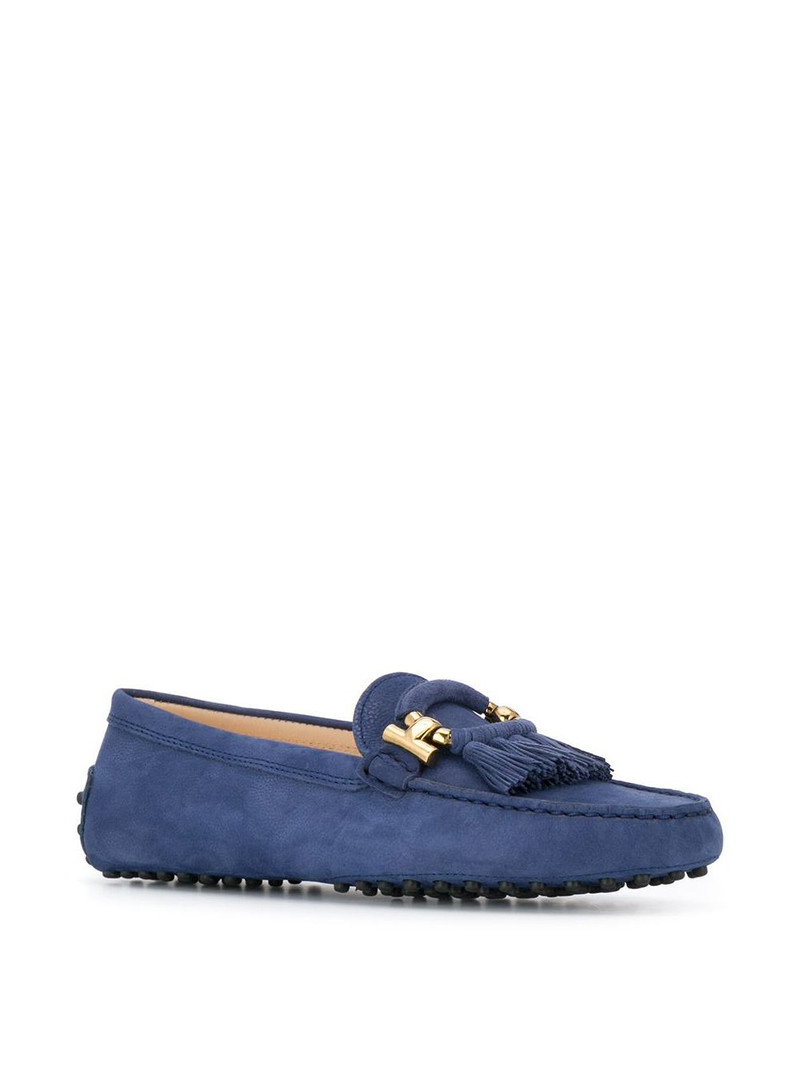 Tod's tassel upper loafers outlook