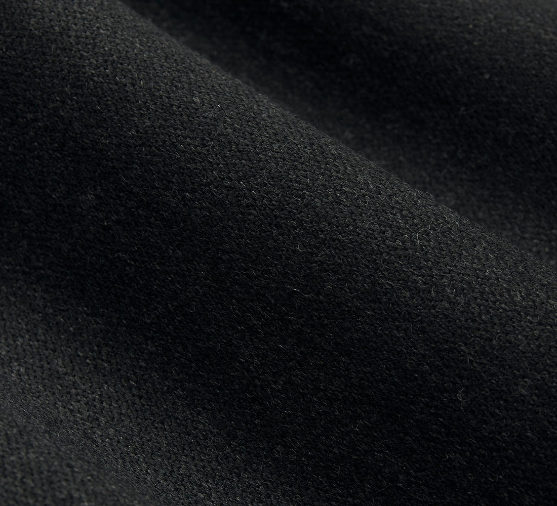 Coaches Jacket - Charcoal Wool - 5