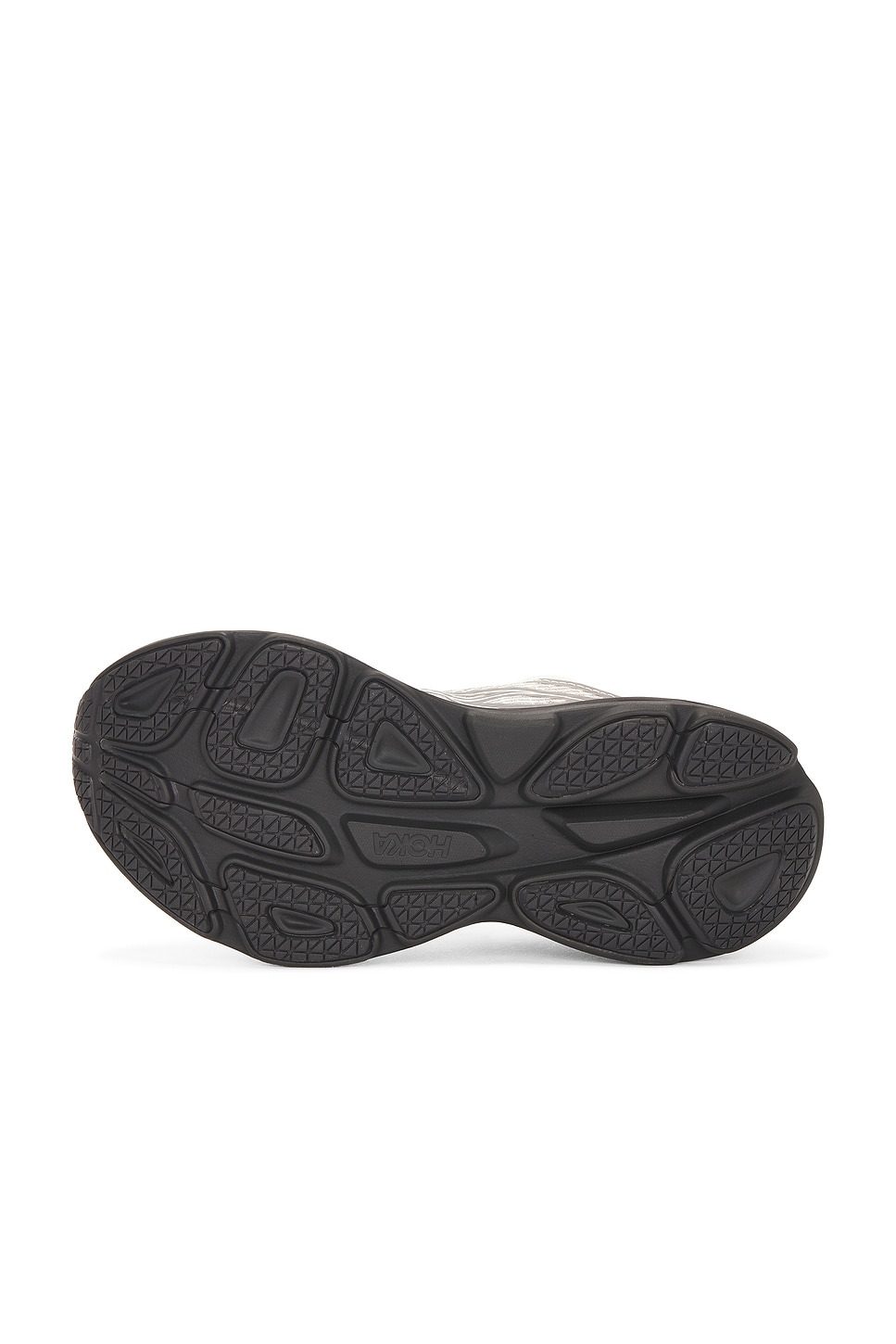 U Bondi 8 Caged Sneaker in Grey & Metallic Silver - 6