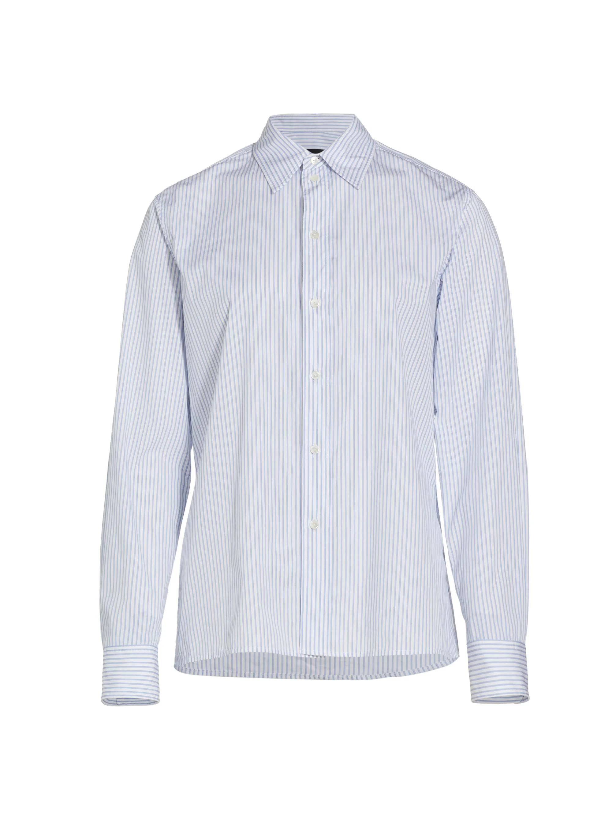 Women's Raphael Classic Striped Shirt - Light Blue Stripe - 1
