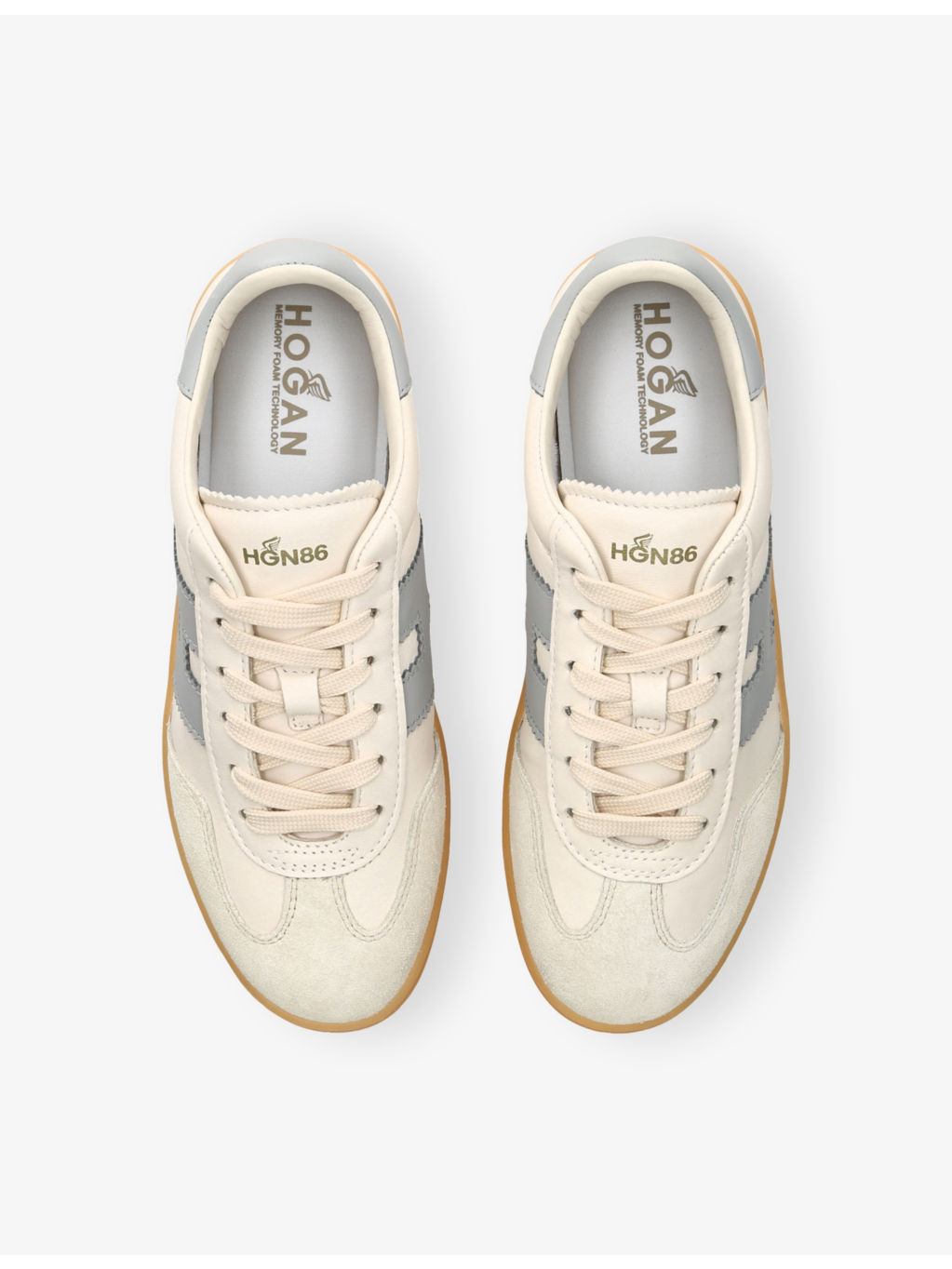 Cool Logo-Patch Leather Low-Top Trainers - 2