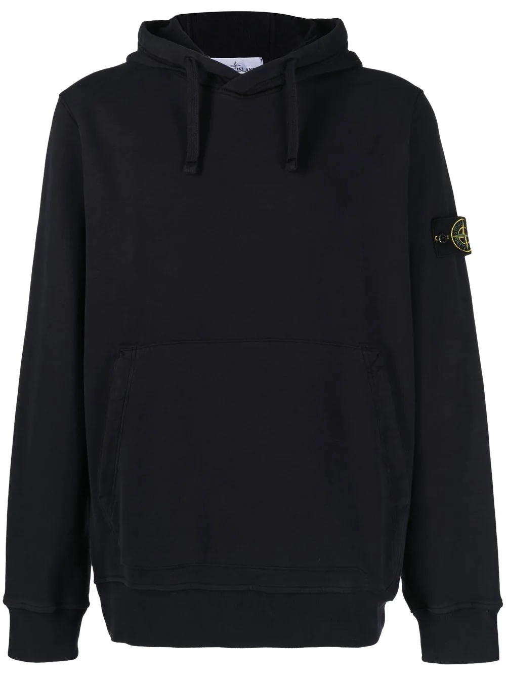 Compass patch-detail hoodie - 1