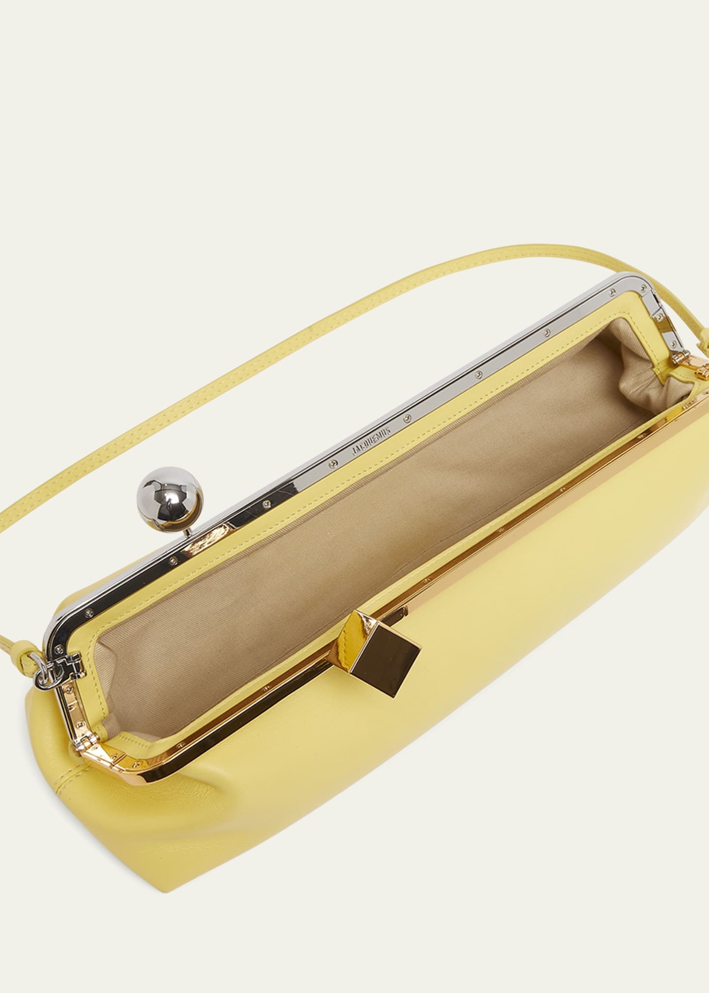 La Pochette Salon Leather Shoulder Bag - 4