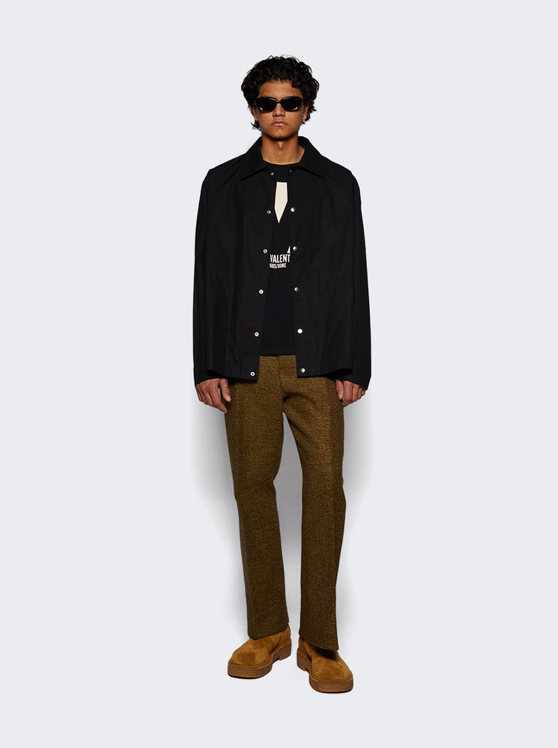Jil Sander Printed Shirt Jacket Black outlook