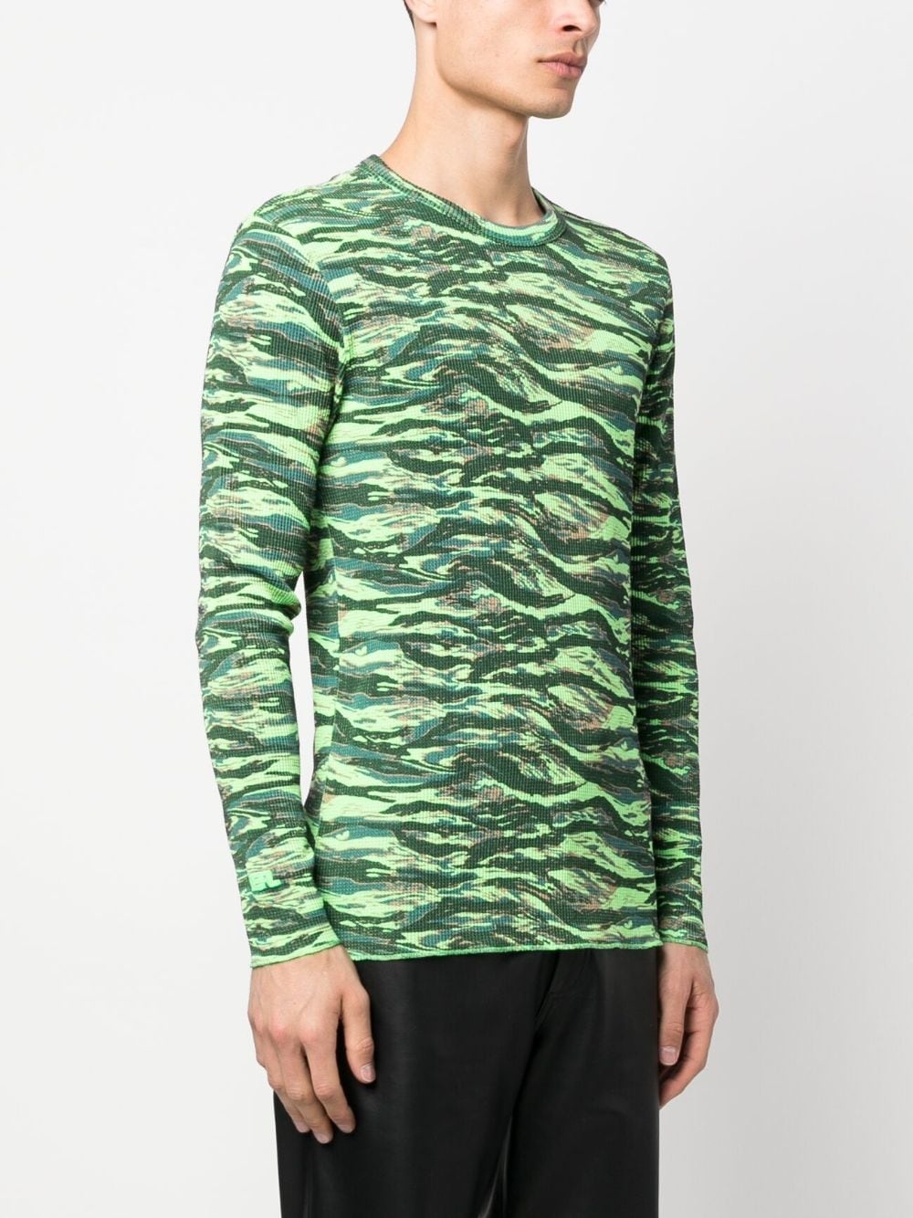 camouflage-print cotton T-shirt - 3