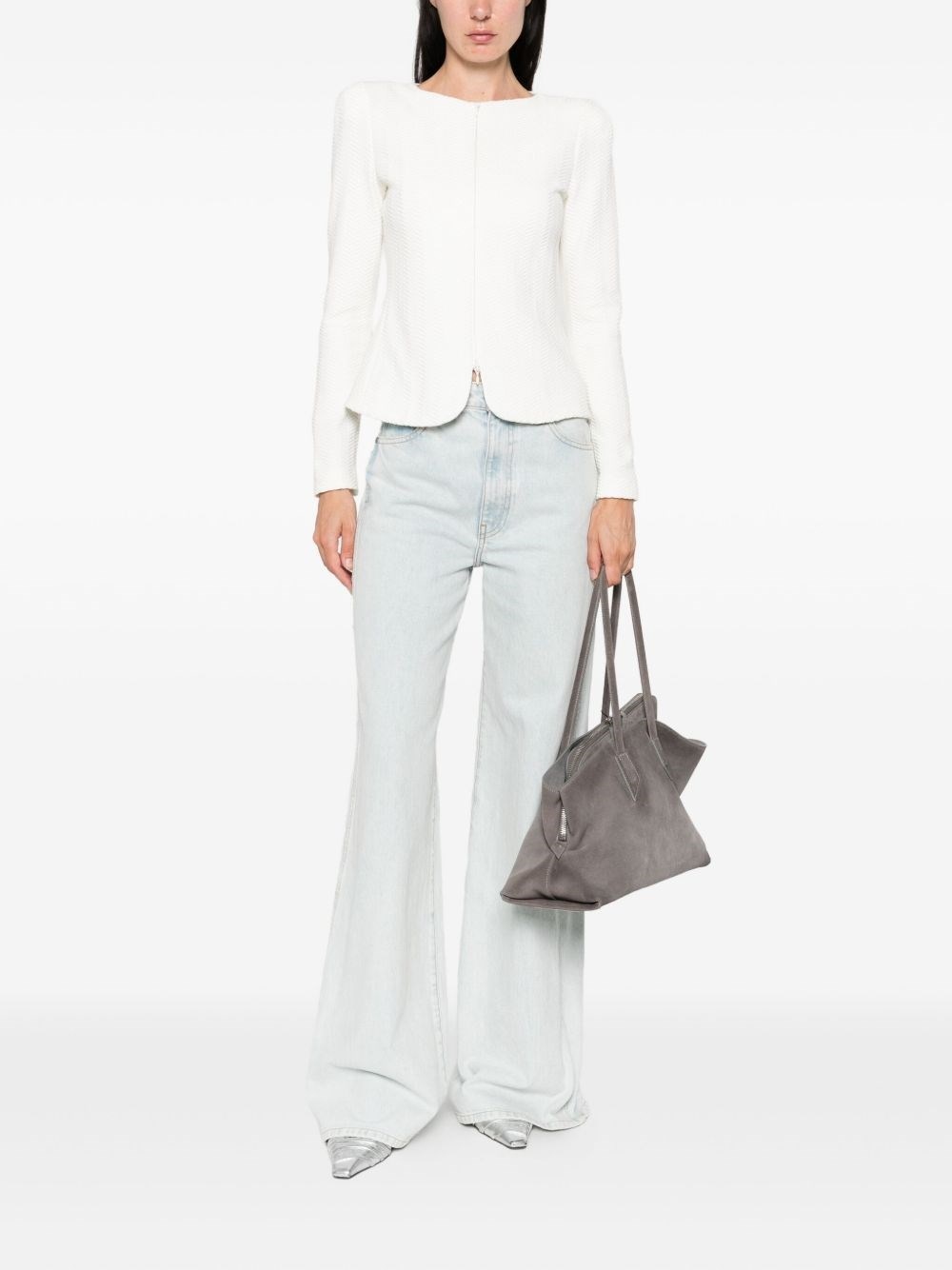 Cotton blend blazer jacket - 3