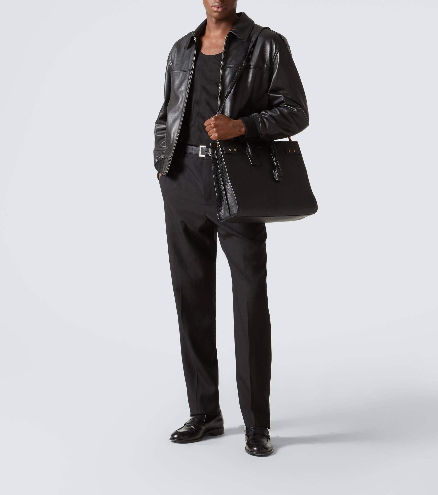 Sac de Jour Thin Large leather bag - 8