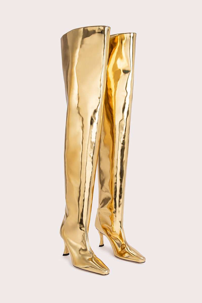 BY FAR STEVIE 99 GOLD LAC outlook